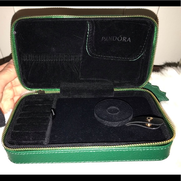 Pandora Jewelry Travel Case with Wristlet - Picture 3 of 8